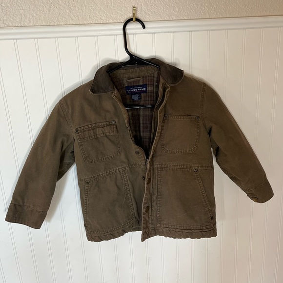 Class Club Other - BOYS JEAN JACKET, BOYS SIZE 6, JEAN JACKET, BROWN